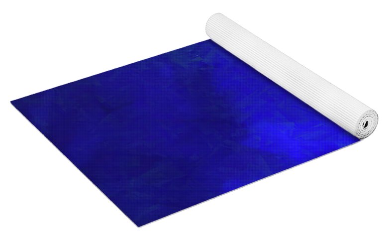 Blue Watercolor - Yoga Mat