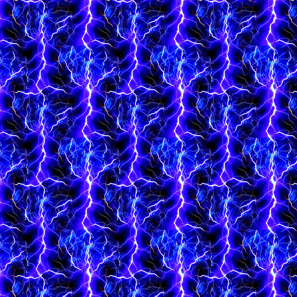 Blue Lightning Digital Image Download