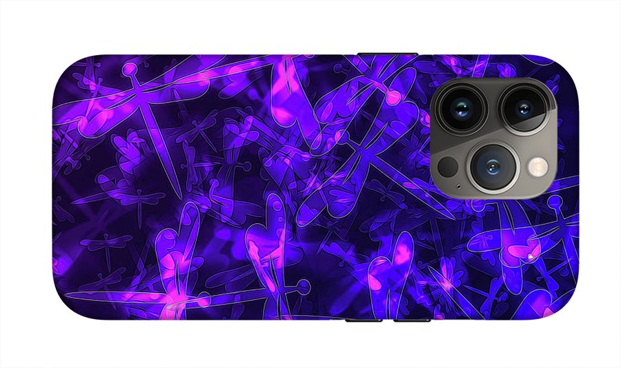 Bokeh Light Dragon Flies - Phone Case