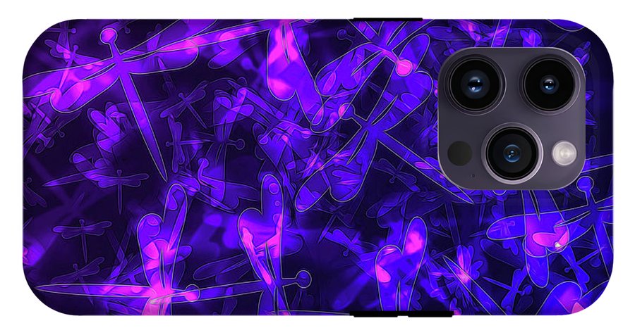 Bokeh Light Dragon Flies - Phone Case