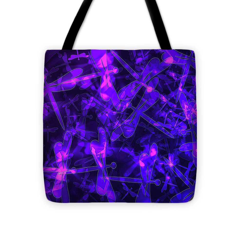 Bokeh Light Dragon Flies - Tote Bag