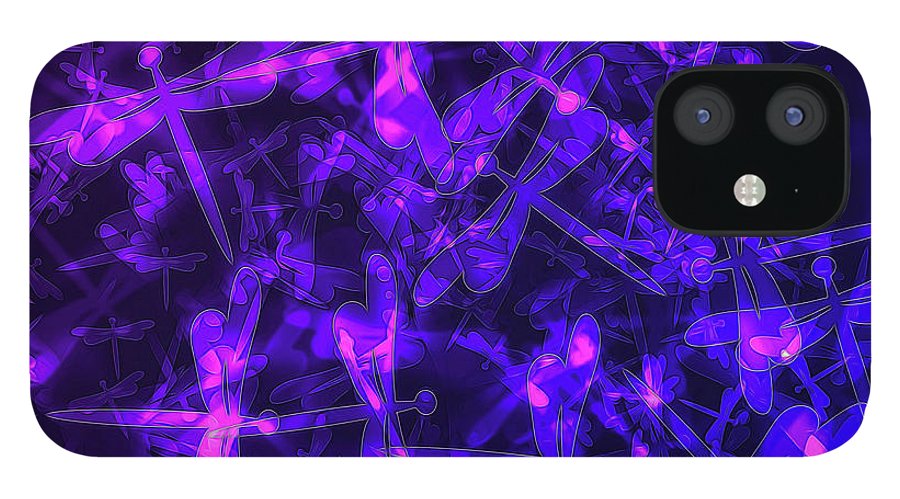 Bokeh Light Dragon Flies - Phone Case