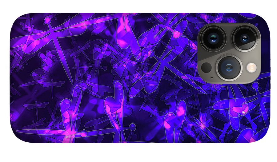 Bokeh Light Dragon Flies - Phone Case