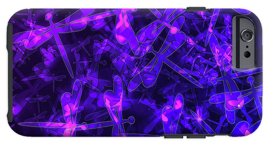 Bokeh Light Dragon Flies - Phone Case