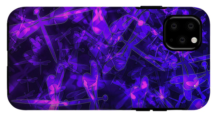 Bokeh Light Dragon Flies - Phone Case