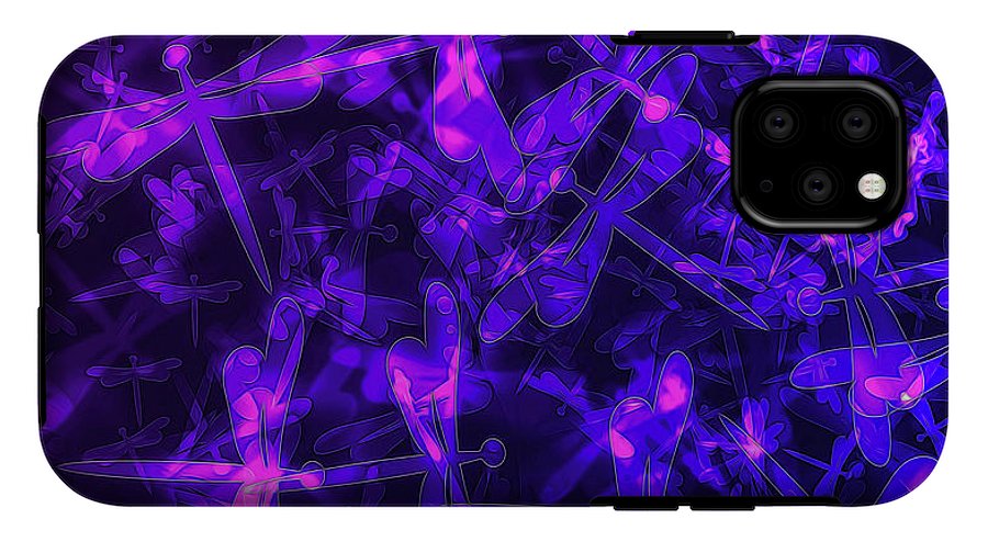 Bokeh Light Dragon Flies - Phone Case