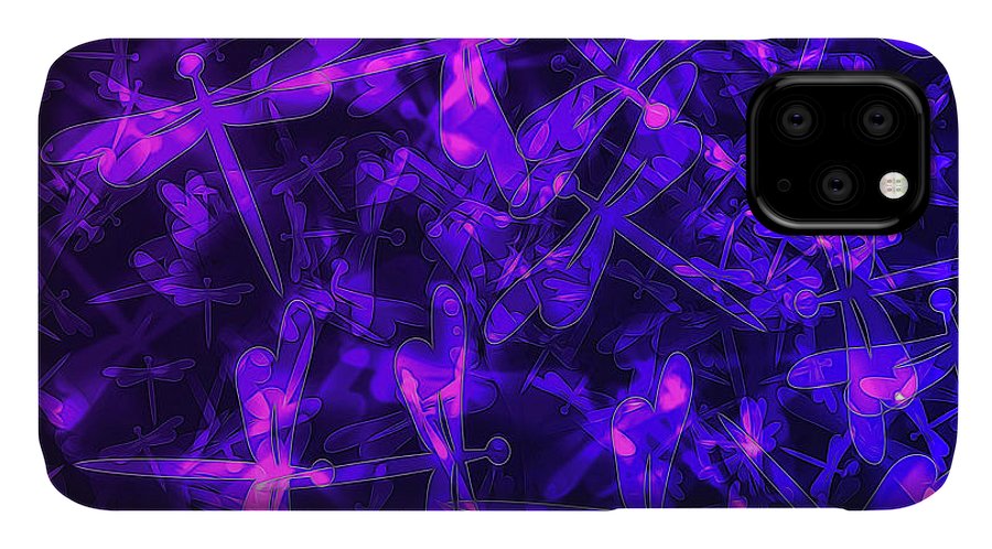 Bokeh Light Dragon Flies - Phone Case