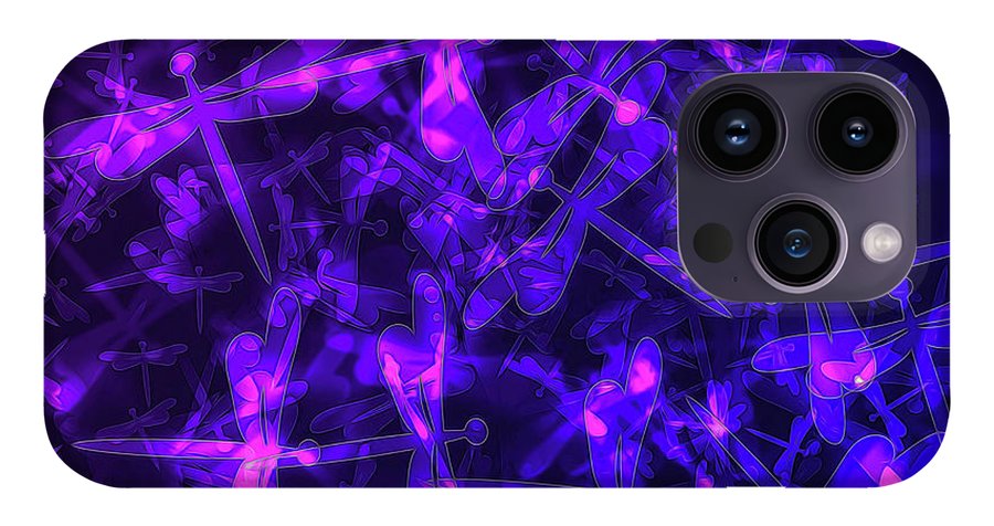 Bokeh Light Dragon Flies - Phone Case