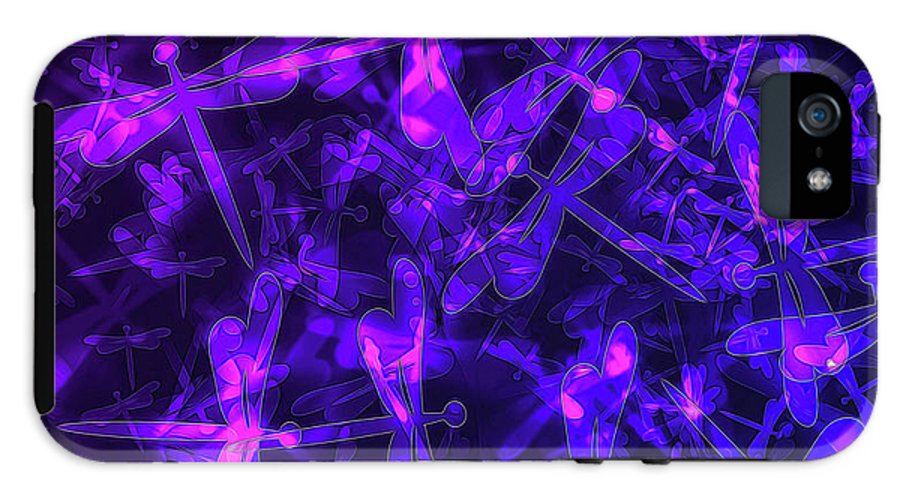 Bokeh Light Dragon Flies - Phone Case