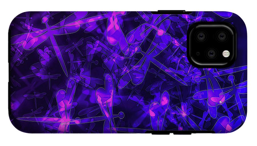 Bokeh Light Dragon Flies - Phone Case