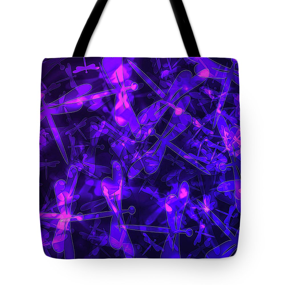 Bokeh Light Dragon Flies - Tote Bag