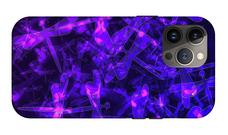 Bokeh Light Dragon Flies - Phone Case