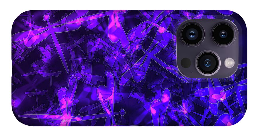 Bokeh Light Dragon Flies - Phone Case