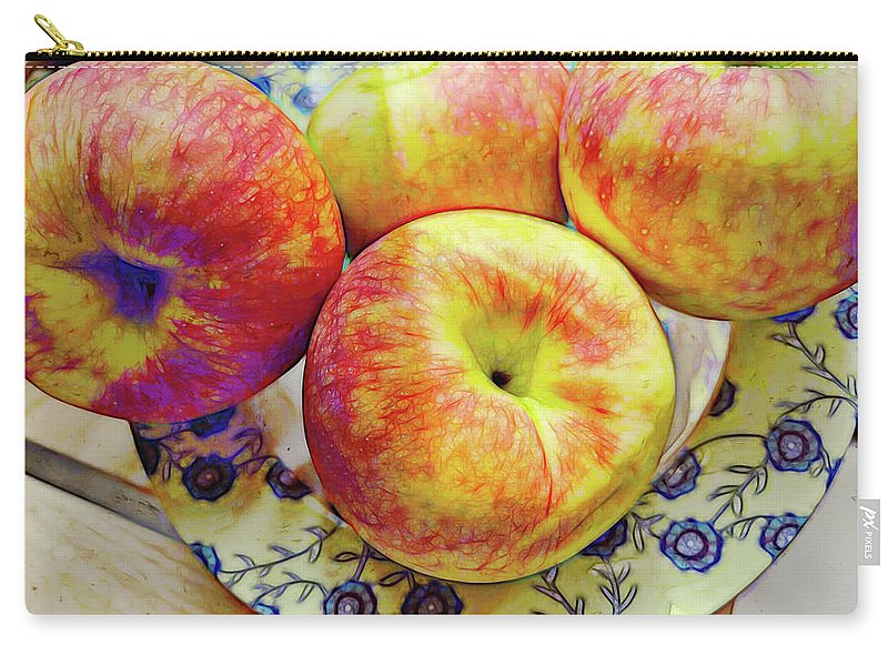 Bowl Of Apples - Zip Pouch