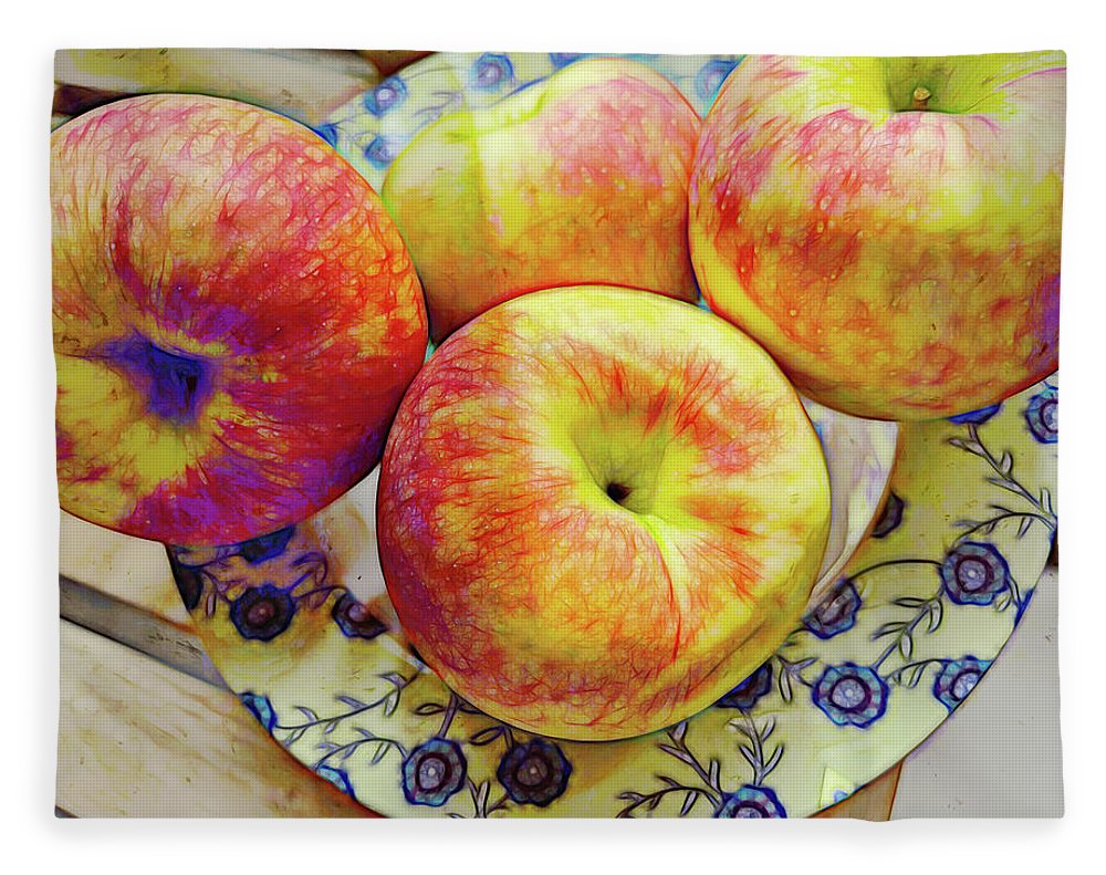 Bowl Of Apples - Blanket