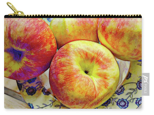 Bowl Of Apples - Zip Pouch
