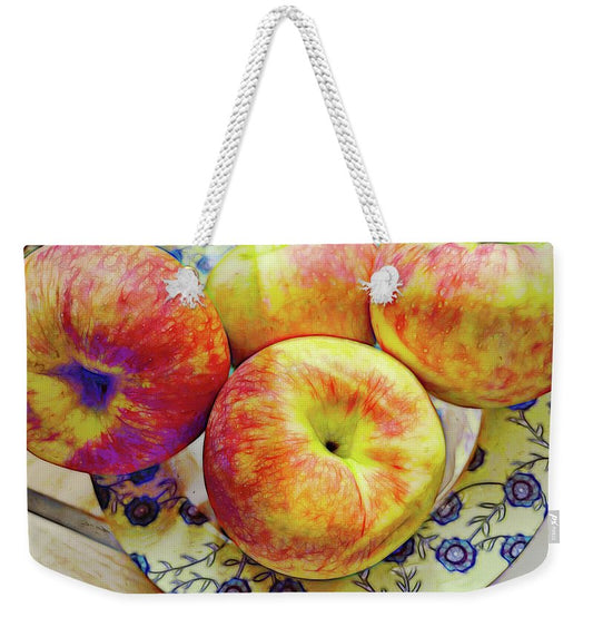 Bowl Of Apples - Weekender Tote Bag