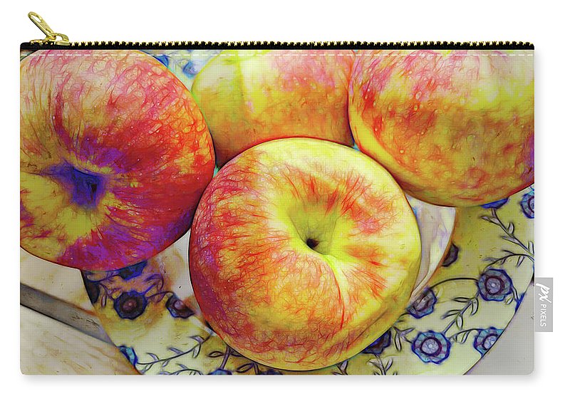 Bowl Of Apples - Zip Pouch