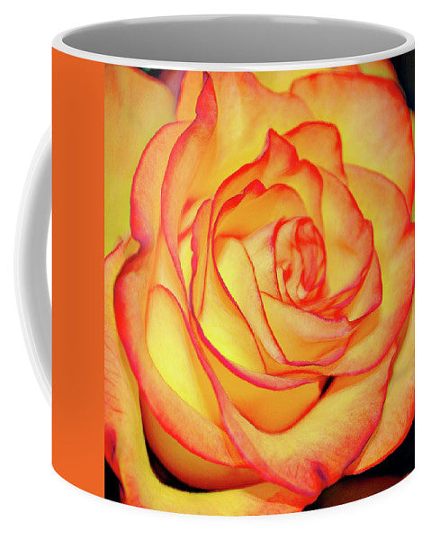 Bright Orange Rose - Mug