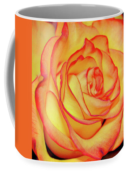Bright Orange Rose - Mug