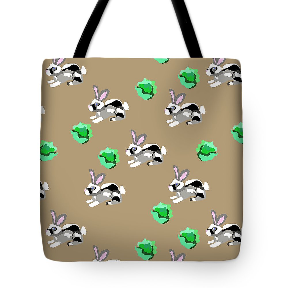 Bunnies Pattern - Tote Bag