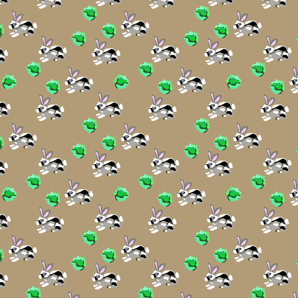 Bunnies Pattern Digital Image Download