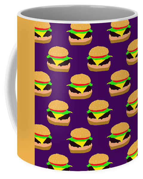 Burger Pattern - Mug