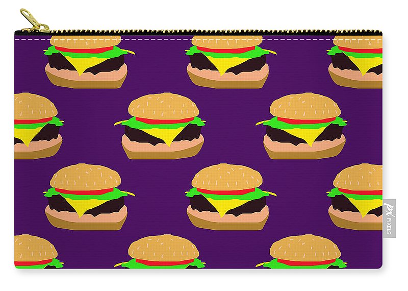 Burger Pattern - Carry-All Pouch