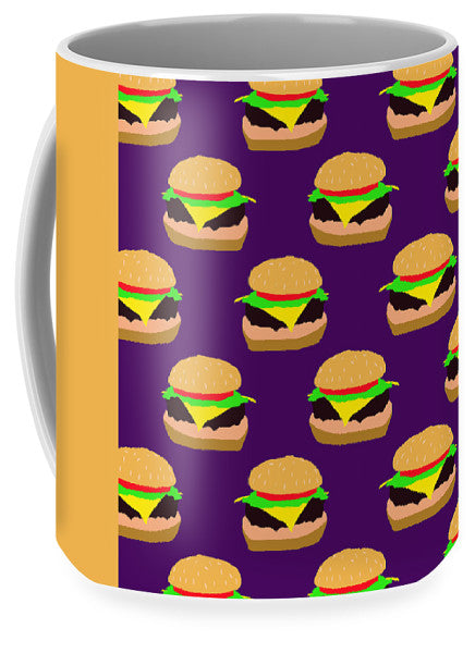 Burger Pattern - Mug