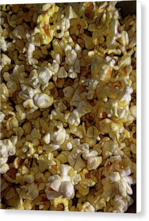 Buttered Popcorn - Canvas Print