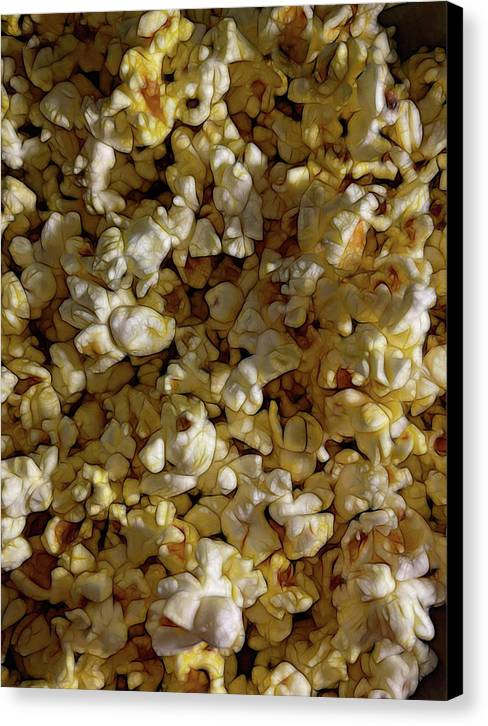 Buttered Popcorn - Canvas Print