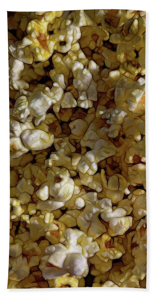 Buttered Popcorn - Bath Towel