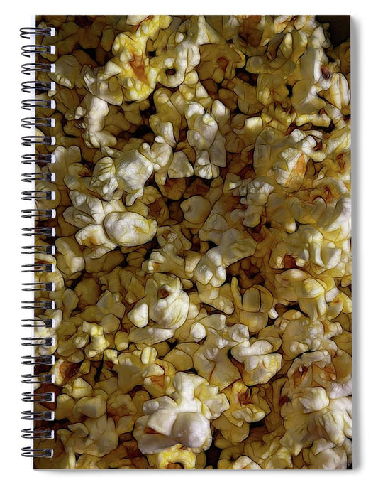 Buttered Popcorn - Spiral Notebook