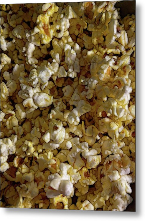 Buttered Popcorn - Metal Print