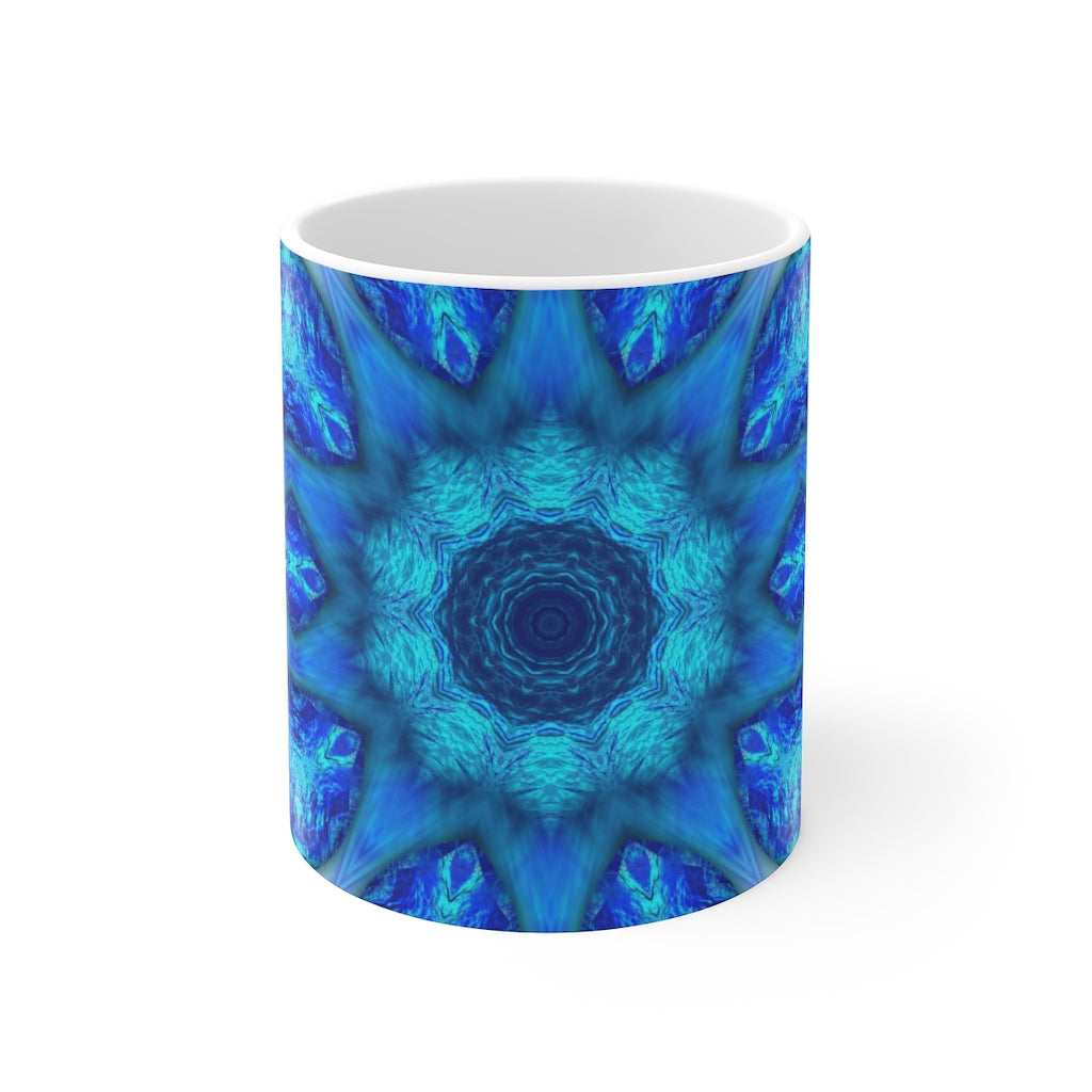 Blue Water Kaleidoscope Ceramic Mugs (11oz\15oz\20oz)