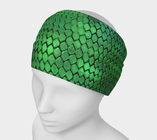Green Dragon Scalea Headband