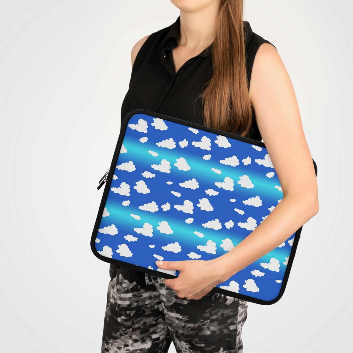 Clouds Pattern Laptop Sleeve