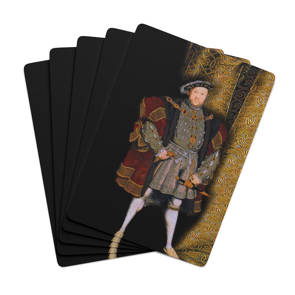 Henry VIII Custom Poker Cards