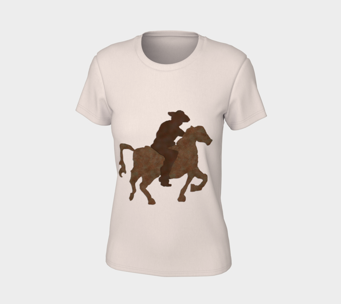 Cowboy On A Horse T-Shirt