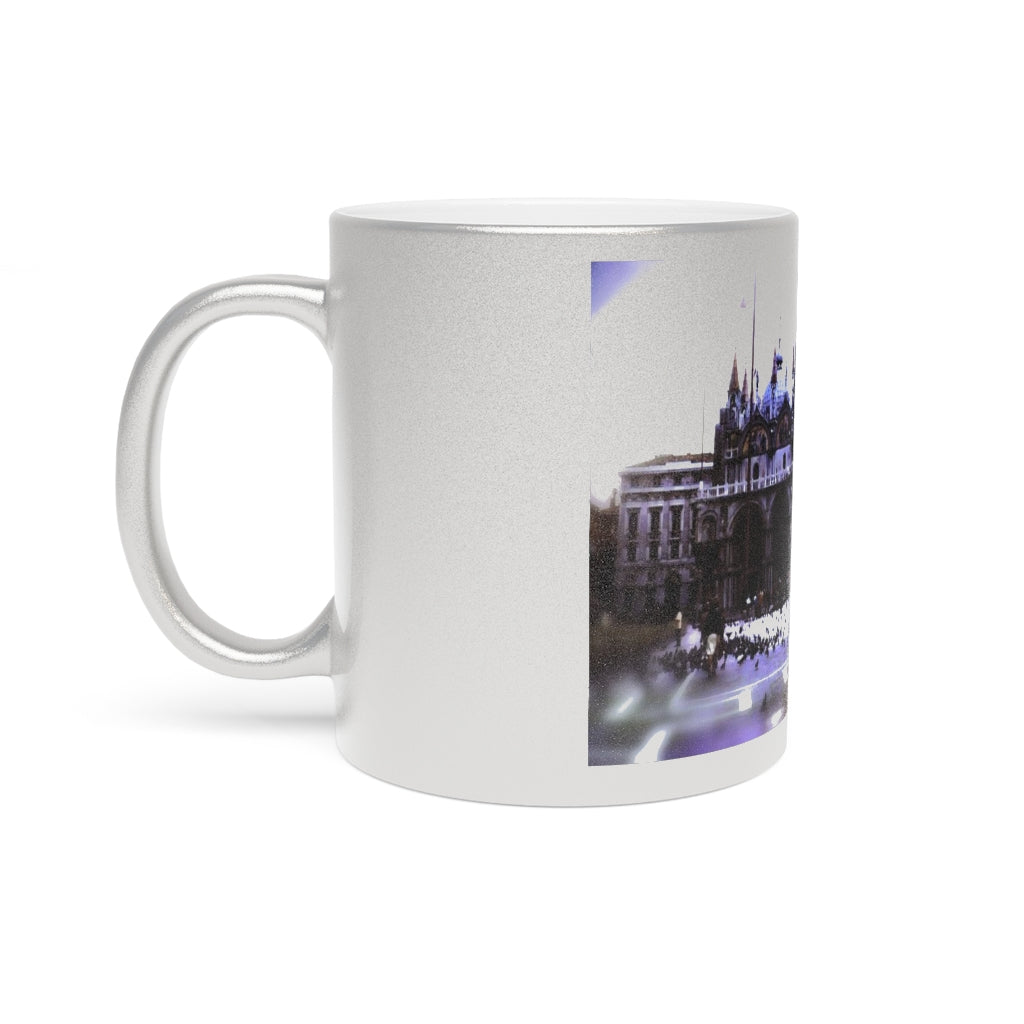 San Marco Cathedral Metallic Mug (Silver\Gold)