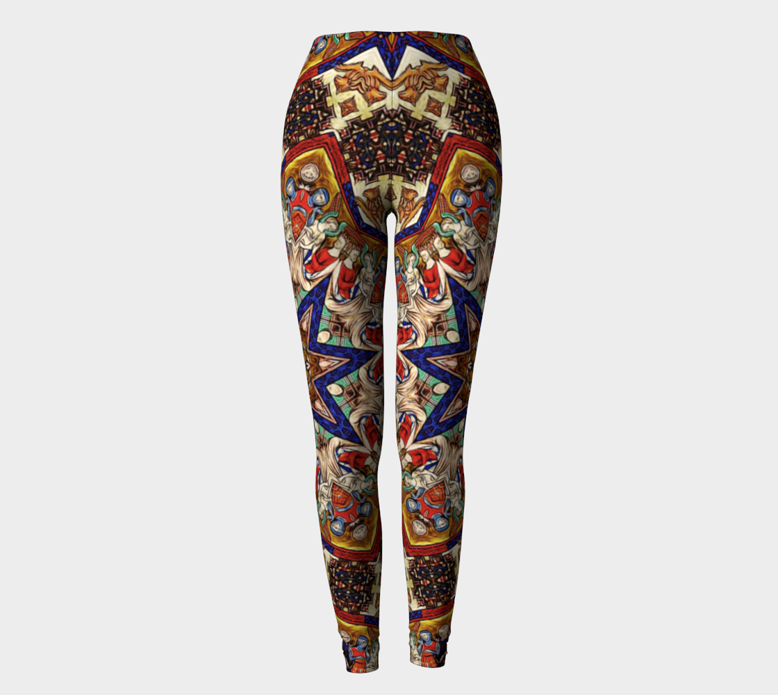 Medieval Kaleidoscope 3 Leggings