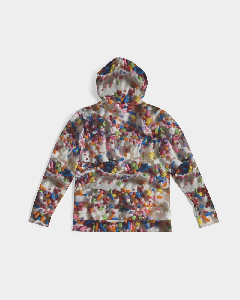 Rainbow Sprinkles On Whipped Cream Men's Hoodie