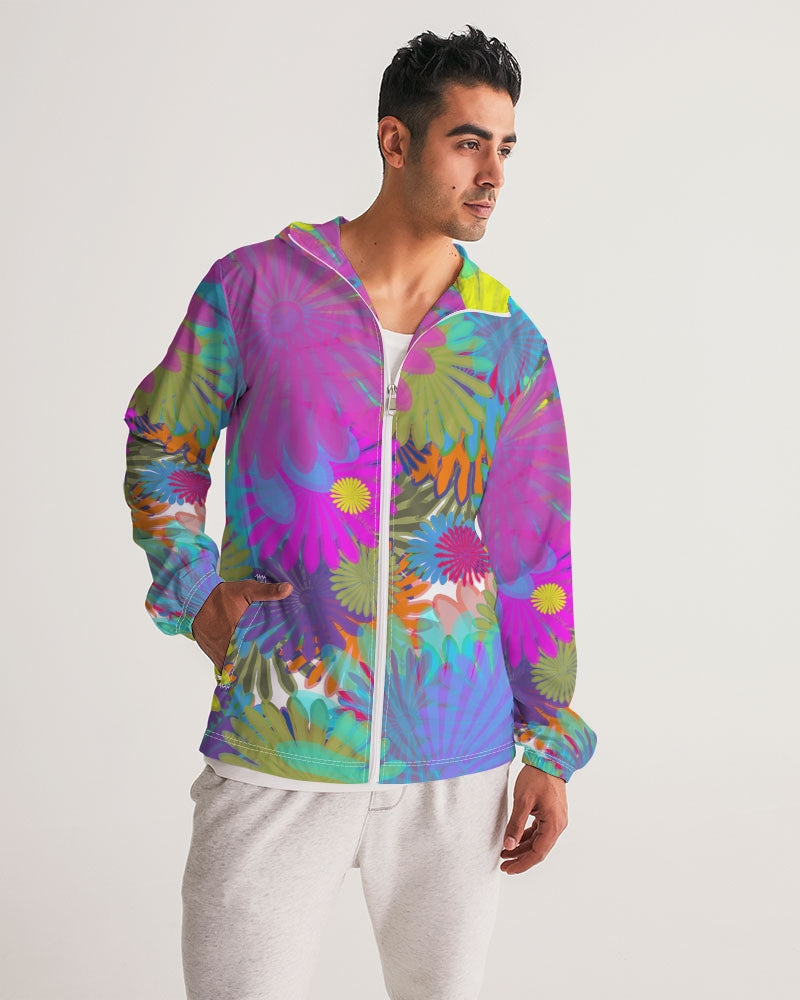 Daisy Festival Men's Windbreaker