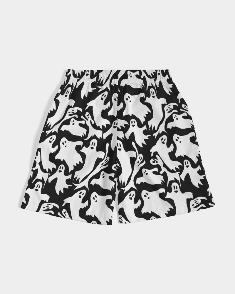 Ghosts Pattern Men's Jogger Shorts