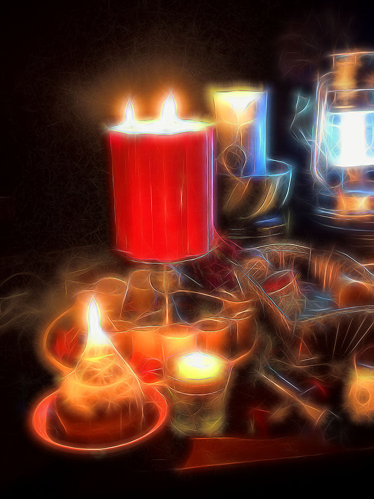 Candle Still Life Digital Image Download