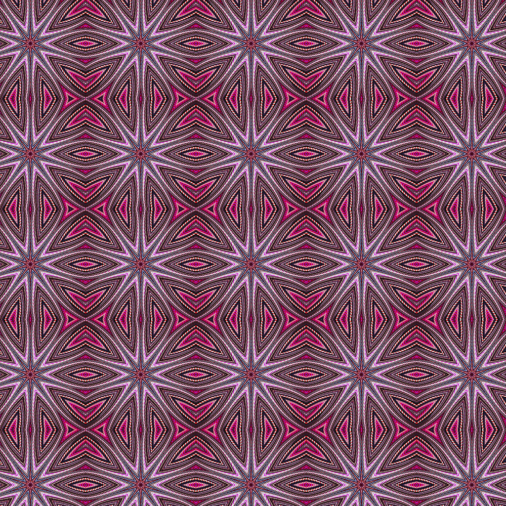 Candy Cane Stripe Kaleidoscope Digital Image Download