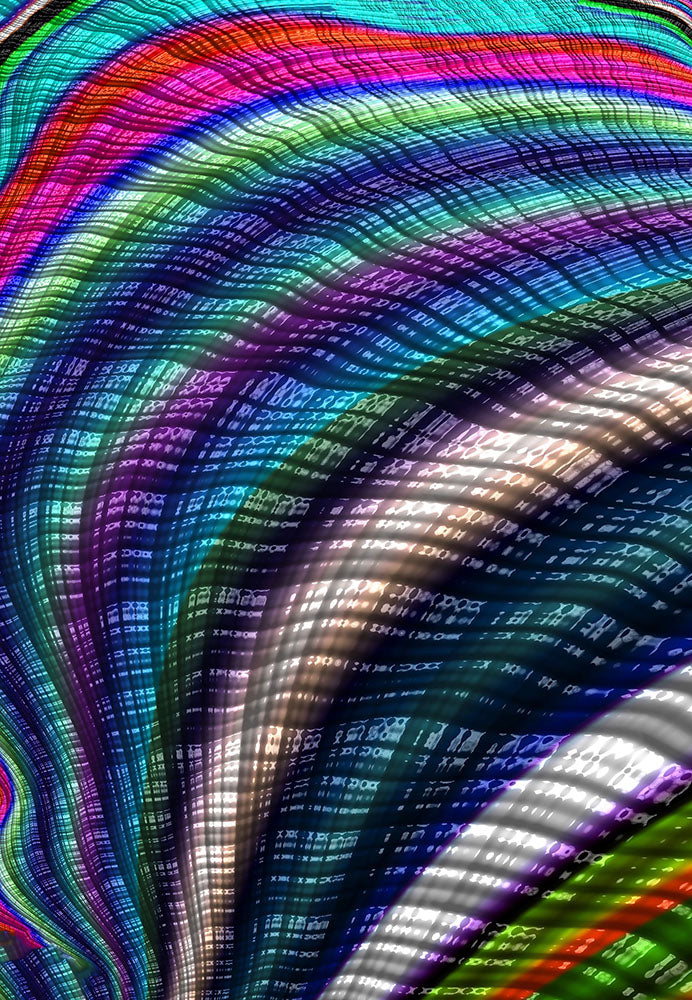 Candy Plaid Fractal digital Image Download