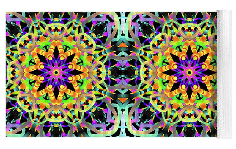 Carnival Kaleidoscope - Yoga Mat