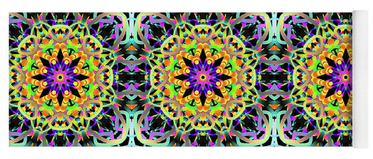 Carnival Kaleidoscope - Yoga Mat