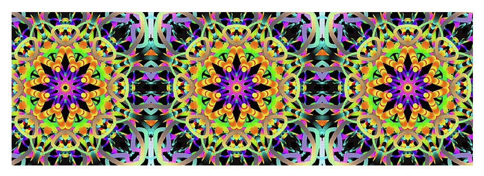 Carnival Kaleidoscope - Yoga Mat